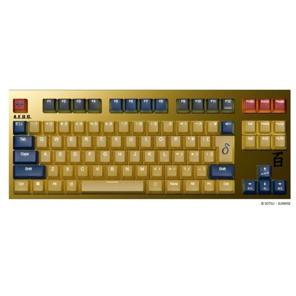 東プレ Realforce 101 キーボード 東プレ キーボード REALFORCE GX1 Plus Keyboard 『機動戦士ガンダム Z