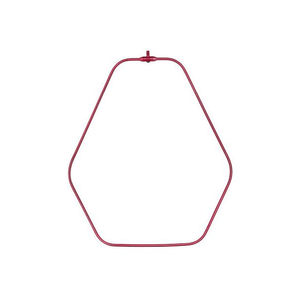 他サイト： メジャークラフト ヘキサネット 1ピース Lサイズ(レッド) ネット付き  返品種別Aの商品画像