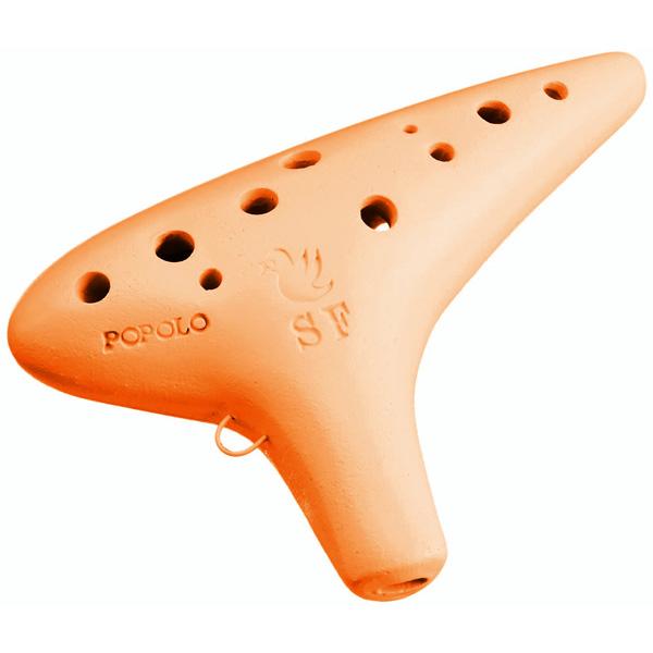 在庫状況：お取り寄せ/※陶器製ですので衝撃により破損いたします。取り扱いには十分お気をつけ下さい。また、ハンドメイドになるためお届けにかなりのお日にちを頂く場合がございますので、あらかじめご了承願います。◆POPOLOオカリナのエントリーモ...