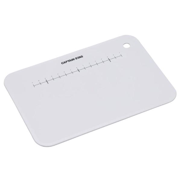在庫状況：お取り寄せ/◆ソロキャンプに最適なコンパクトサイズのカッティングボード。◆便利な目盛り付き。・サイズ(約)：150×215×厚さ2mm/[UH4706キヤプテンスタツグ]