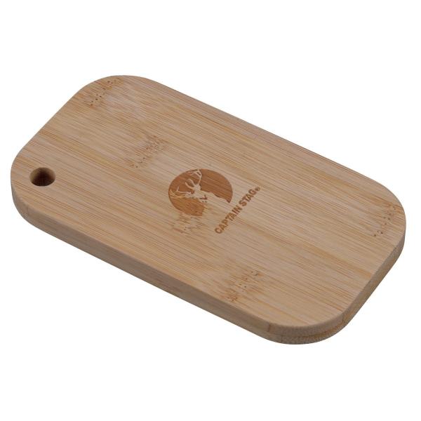在庫状況：お取り寄せ/◆コンパクトな竹製まな板◆キャプテンスタッグ アルミ角型クッカー にジャストフィット/[UP2690キヤプテンスタツグ]