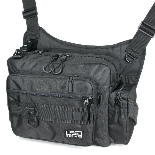 在庫状況：お取り寄せ/※防水ではございません。◆ワンショットサイドネオの容量をアップし、両サイドにロッドホルダーを装備したモデル・サイズ(約)：幅42×奥行21×高さ35cm(ショルダーベルト除く)/[ワンシヨツトサイドダブルCBK]