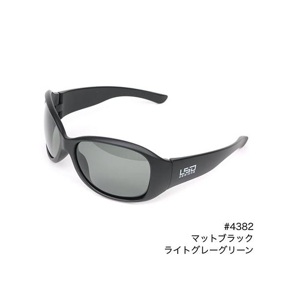 在庫状況：在庫僅少/◆色の再現率が高く、自然な見え方が特徴のグリーン系レンズ。◆ワイドレンズで広い視界を確保した偏光サングラス。・偏光度：99％・可視光線透過率：23％/[4382LSD]