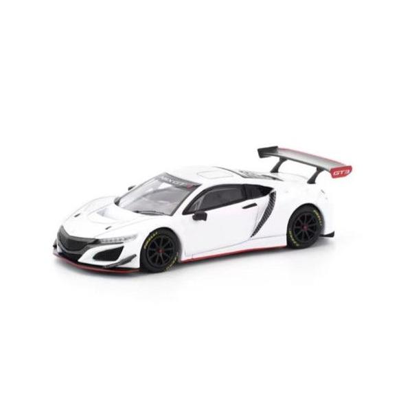 POP RACE 1/ 64 ホンダ NSX GT3 EVO22 - ホワイト(PR640280)ミニカー
