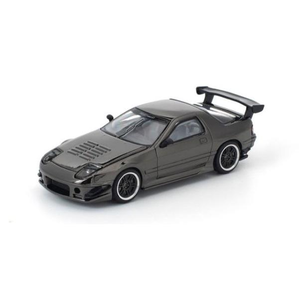 POP RACE 1/ 64 マツダ RX-7(FC3S)RE雨宮 ダーククローム(PRDC008