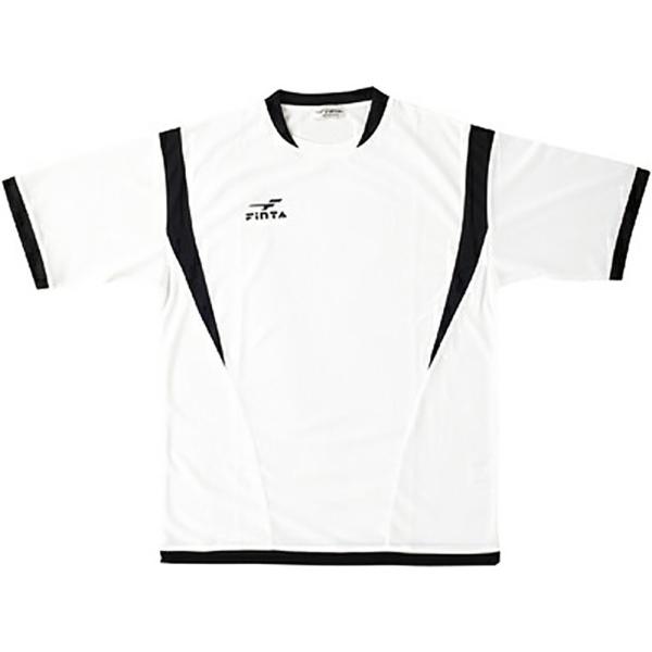 FINTA(フィンタ) サッカー・フットサル用 ゲームシャツ 半袖(ホワイト・サイズ：M) FNT-FT5024-001-M 返品種別A