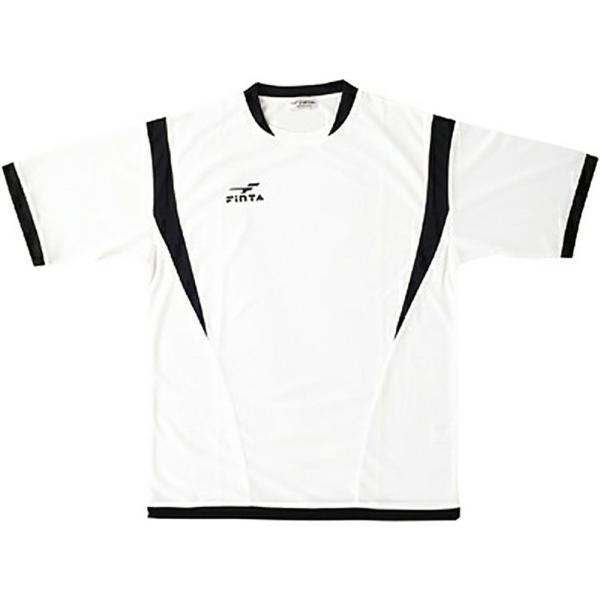FINTA(フィンタ) サッカー・フットサル用 ゲームシャツ 半袖(ホワイト・サイズ：O) FNT-FT5024-001-O 返品種別A