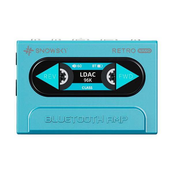 フィーオ Bluetoothアンプ(ブルー)《RETRO NANO》 FiiO Snowsky FIO-SSRETRONANO-L 返品種別A