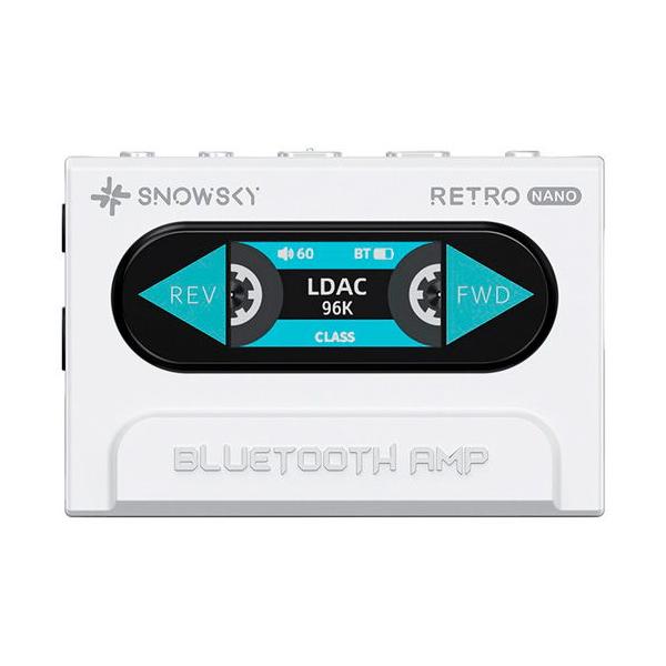 フィーオ Bluetoothアンプ(ホワイト)《RETRO NANO》 FiiO Snowsky FIO-SSRETRONANO-W 返品種別A