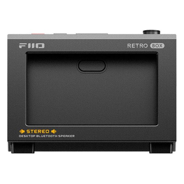 購入前確認　未使用 FILO bluetooth対応 携帯用スピーカー 音楽 FiiO（フィーオ） Bluetoothスピーカー(ブラック) FiiO RETRO BOX