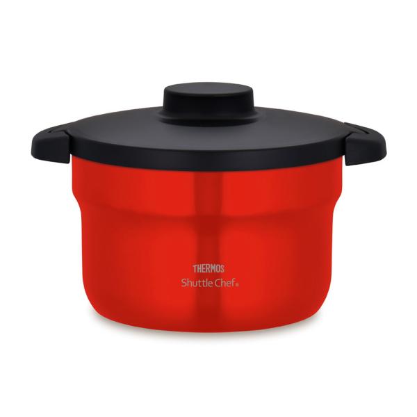 サーモス (IH対応)シャトルシェフ 2.8L アーバンレッド THERMOS KBJ-3002-UR 返品種別A