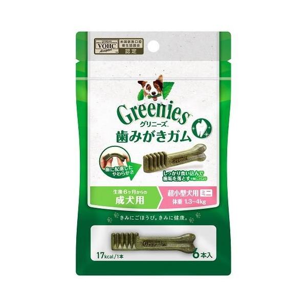 他サイト： グリニーズ プラス 成犬用 超小型犬用ミニ 1.3−4kg 6本 マースジャパンリミテッド 返品種別Bの商品画像