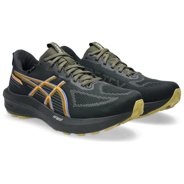 アシックス メンズ ランニングシューズ GT-1000 14 GTX(BLACK/ DARK COBALT・サイズ：27.5cm)  返品種別A