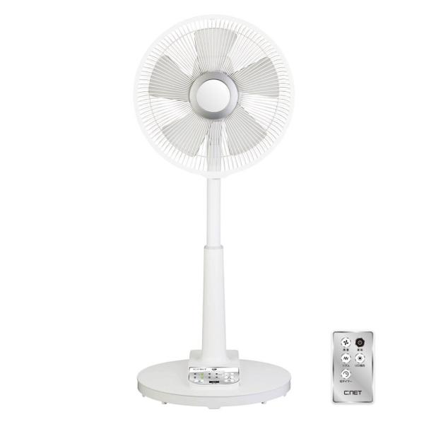 スタンド式ホワイト扇風機 C:NET シィー・ネット｜C:NET (扇風機)リビング扇(ホワイト