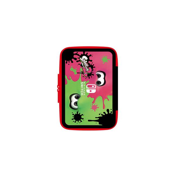 アイレックス (Switch)キャラクターEVAポーチ for ニンテンドーSWITCH スプラトゥーン2 ブラックスプラトゥーン2 返品種別B