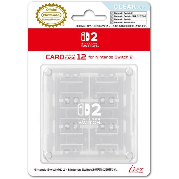 アイレックス (Switch2)カードケース12 for Nintendo Switch2 クリア 返品種別B