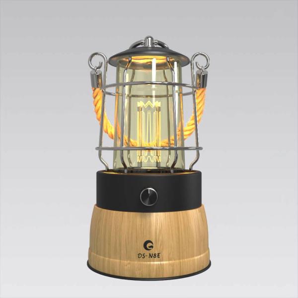 他サイト： グッド・グッズ LEDランタン(ブラック)400ルーメン GOODGOODS DS-N8E(BK) 返品種別Aの商品画像