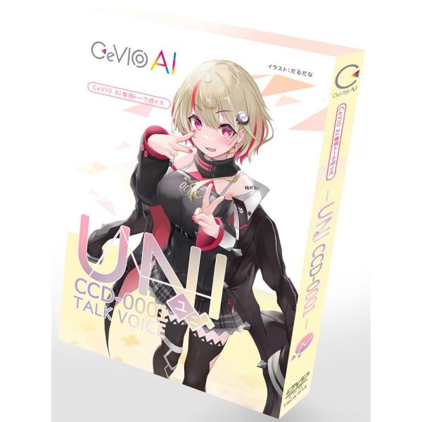 在庫状況：お取り寄せ/2024年04月 発売/※こちらの商品はパッケージ(DVD-ROM)版です。◆CeVIO AIユニちゃんは感情豊かな可愛らしさとクールでかっこいい雰囲気が漂う声を最新のAI技術で生成します。◆(普通)(怒り)(嬉しい)...