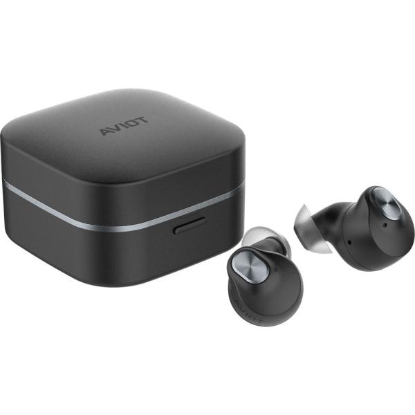 AVIOT ノイズキャンセリング機能搭載 完全ワイヤレスBluetoothイヤホン