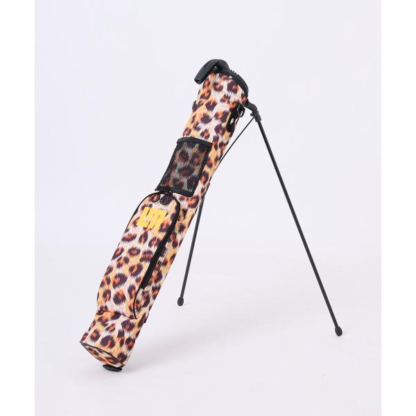 ⭐︎美品⭐︎ラウドマウス ファジーレオパード　セルフキャディーバック【即購入OK】 ⭐︎美品⭐︎ラウドマウス ファジーレオパード セルフキャディー