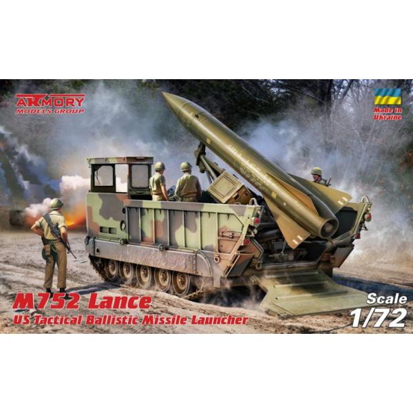 アーモリー 1/ 72 M752 自走ミサイルランチャー w/ MGM-52 ランス 短距離弾道ミサイル(AMR72430)プラモデル 返品種別B