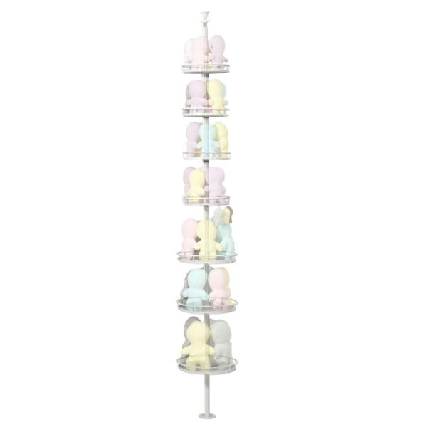 BIBILAB ぬいぐるみ収納 ぬいタワー(ホワイト) LBR-350-WH 返品種別A