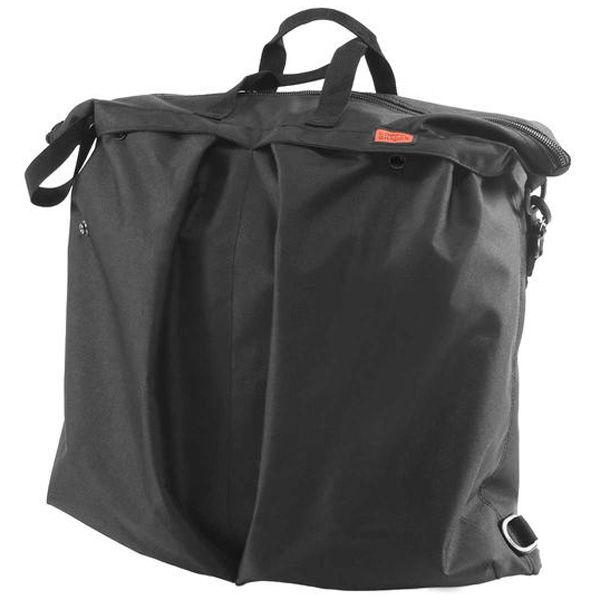 在庫状況：お取り寄せ/2025年12月 発売/画像はイメージです。◆たたんで小さく、広げて大きく使えるヘルメットトートバッグ◆ヘルメットが入る大口径◆2連のフロントポケット/[DBT651BK]