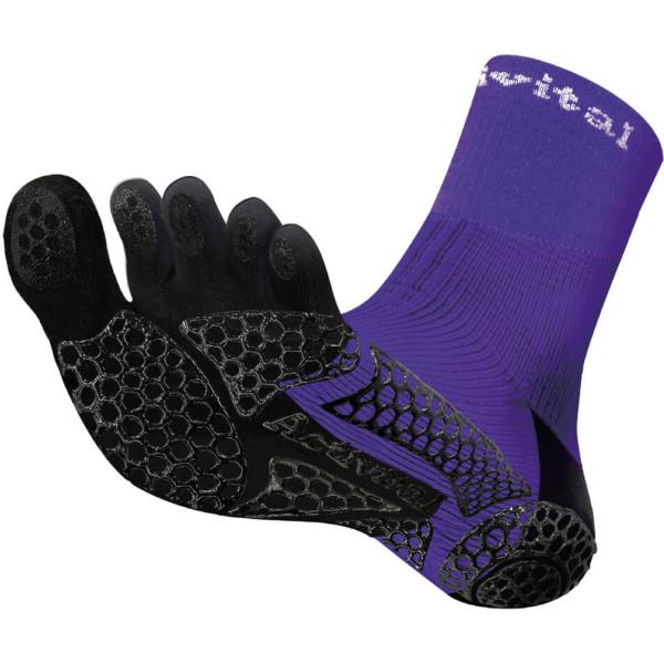 他サイト： アクティバイタル フットサポーター 5本指ソックス パープル・L-LL(26.0-29.0cm) ／3日〜6日で出荷／ 返品種別Aの商品画像