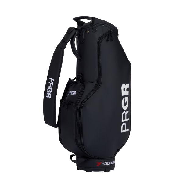 【新品】PRGR ゴルフバッグ 黒 PRGR プロギア キャディバッグ(ブラック・9.0型・47インチクラブ