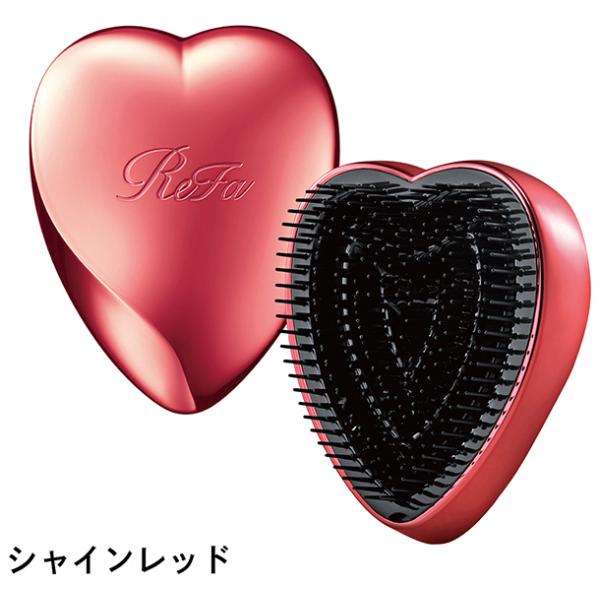 他サイト： ReFa リファハートブラシ(シャインレッド) ReFa BEAUTECH HEART BRUSH RS-AJ-01A 返品種別Aの商品画像