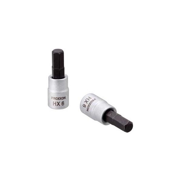 PROXXON（プロクソン） ヘックスビットソケット 6mm HX6 1/ 4 1本 No