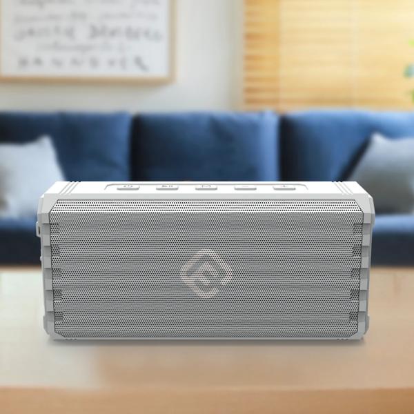 フォーティーズ 防水対応Bluetoothスピーカー(シルバーグレイ) 40s FSBTS205HW2 返品種別A