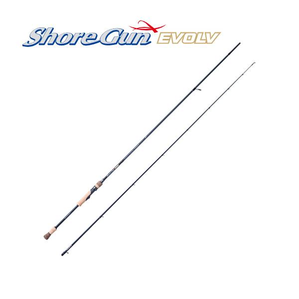 パームス ショアガン エボルブ スピニング/2ピース PALMS パームス 21 ショアガンエボルブ SFTGS-86M・EG 8.6ft 2