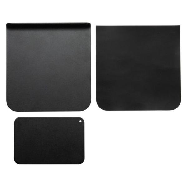 在庫状況：お取り寄せ/2025年11月 発売/◆モニターアームの安定性と天板を保護するGRAPHT Desk Plate◆モニターアームのクランプ部に挟んで使用◆アームの安定性向上と天板の傷、へこみ防止/[GRT084BLKONE]