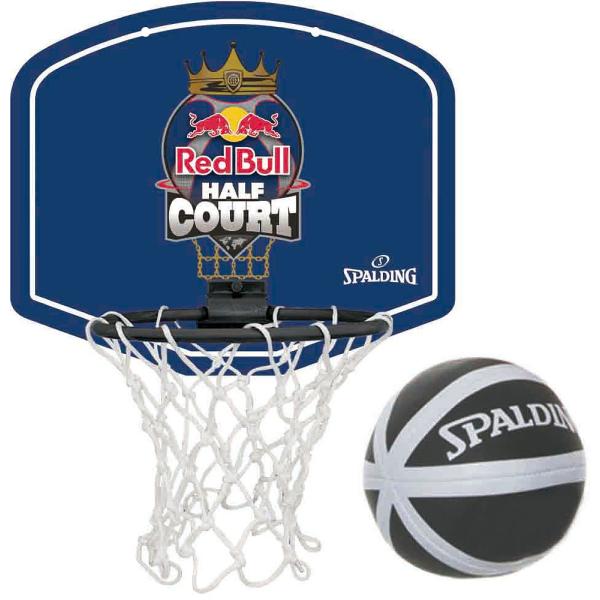 在庫状況：お取り寄せ/お届け：約2週間/◆SPALDINGがサポートする3×3トーナメント(RED BULL HALF COURT)とのコラボレーションデザイン。◆インテリアにオススメのミニバスケットゴールとボールのセット。/[SPD776...