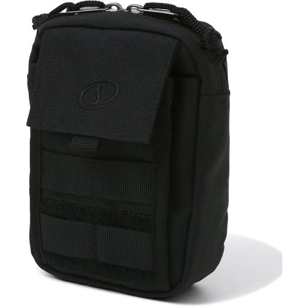 在庫状況：お取り寄せ/3日〜8日で出荷/◆スマホも収納できる多機能なショルダーポーチ。◆背面のベルトでモールシステムを搭載したバッグやショルダー部分への接続が可能。/[SPD50024BK]