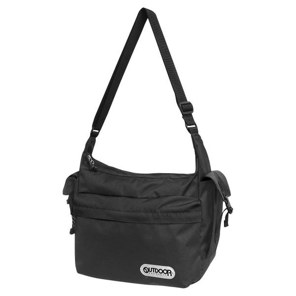 他サイト： OUTDOOR PRODUCTS ラフショルダーバッグ 2(ブラック1) ／お届け：約2週間／ 返品種別Aの商品画像