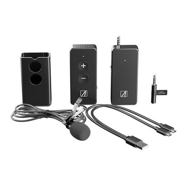 エアリア 2.4GHz Wi-Fiワイヤレスマイク＆レシーバー(ブラック) AREA