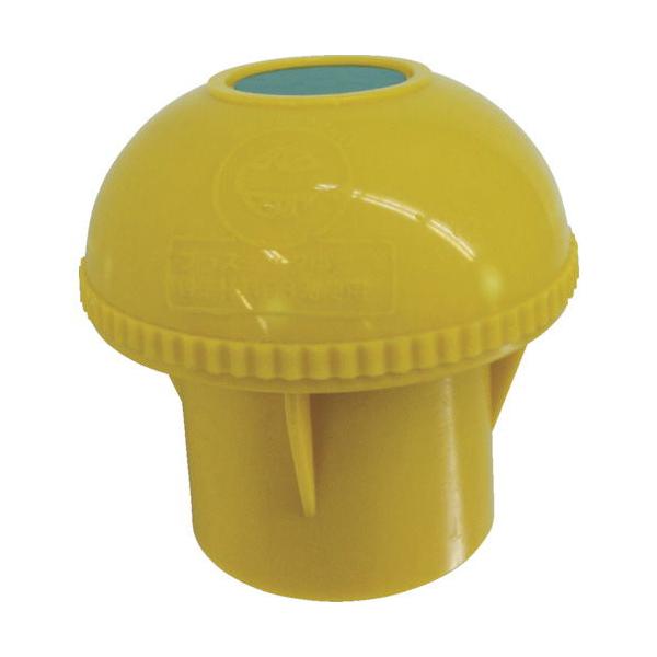 在庫状況：お取り寄せ/お届け：約2週間/◆単管および鉄筋の先端に取り付けることで、ケガ防止になります。◆先端には反射シールが付いているため、夜でも目立ちます。◆単管・鉄筋の先端部養生に。/[AR0081アラオ]