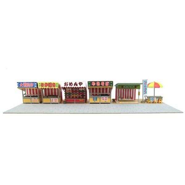 さんけい 1/ 150 なつかしのジオラマシリーズ 露店セットA(MP03-68)組立キット 返品種別B :4580236846253-52-13254:Joshin web 通販 さんけい 150 ジオラマシリーズ カメラ屋 MP03-92 ペーパークラフト