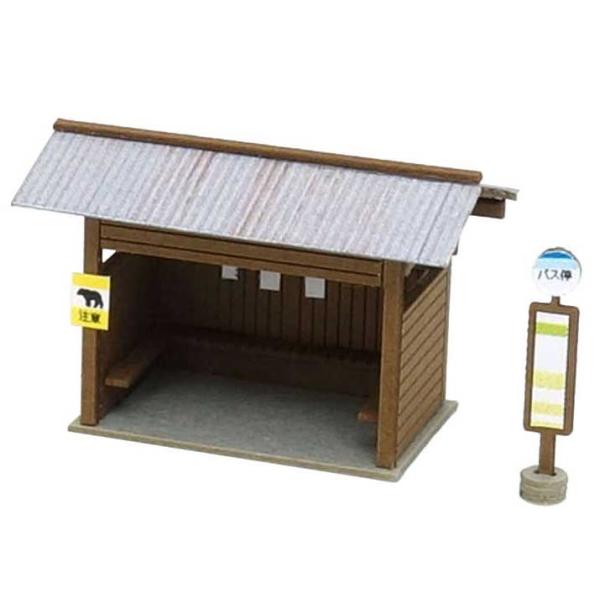 在庫状況：お取り寄せ/お届け：2〜3週間/2022年10月 発売/※画像はイメージです。実際の商品とは異なる場合がございます。さんけい 1/150 ジオラマオプションキット バス停Dです。