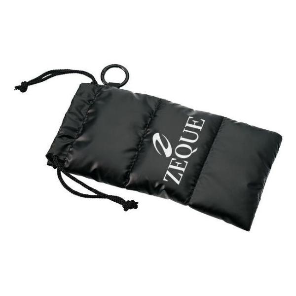 在庫状況：在庫僅少/◆ふんわりとしたキルティングが特徴の(ZEQUE)ロゴ入りポーチ。/[AS056ZEQUE]