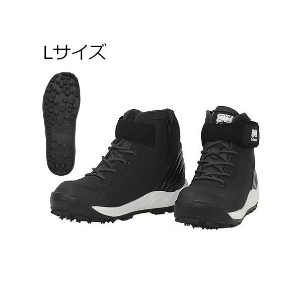 在庫状況：お取り寄せ/お届け：約2週間/◆足場の悪い釣り場で、滑らずに歩行するために設計されたスパイクシューズ。/[LFC496Lエクセル]