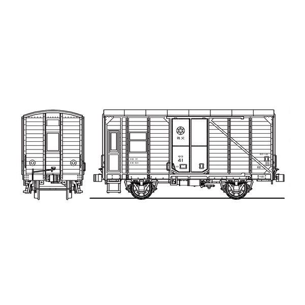 IORI工房 (HO)16番 No.510 秩父鉄道 ワフ40形 ペーパーキット 返品種別