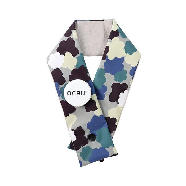 OCRU(オクル) ボタン付きアイスマフラー(フォレスト) オークス OCRU(オクル) RU5675(OCRU) 返品種別A