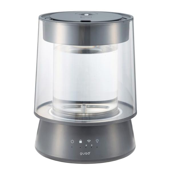 高性能！　加湿器 クワッズ スチーム式加湿器（木造10畳まで/プレハブ洋室17畳まで