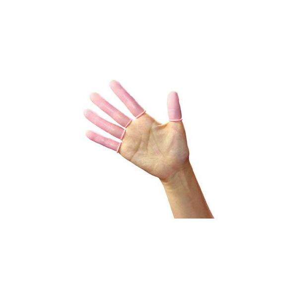 ブラストン 制電指サック ピンク Mサイズ (500個入) BSC-ASFCP-M 返品種別B