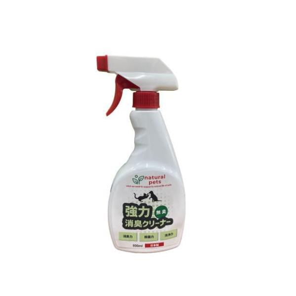 シプレールナチュラルペッツ 強力消臭クリーナー 無香料 500ml カモス 返品種別A