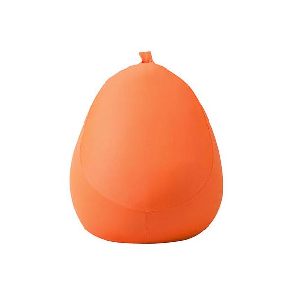 MOGU モグ フィットチェア 本体+カバーセット(オレンジ) ビーズ