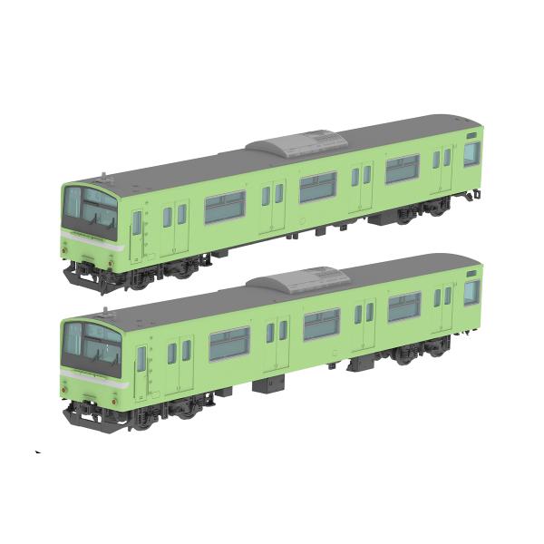 PLUM (HO) PP201 JR西日本201系直流電車 30N 体質改善車(おおさか東線・大和路線) クハ201/ クハ200セット 返品種別B